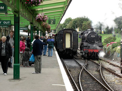 Swanage station and Swanage Railway